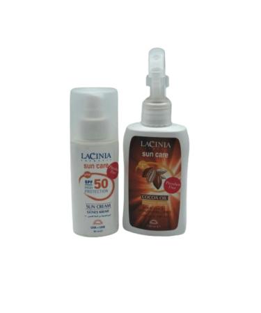 Lacinia Spf50 Factor Sun Cream + 180 Ml Bronzer