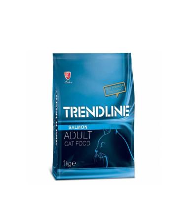 Trendline Adult Cat Food Salmon 1 kg 3 Pieces