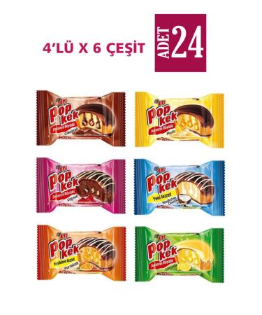Eti Popkek Lemon 60Gr X 24 Pieces - Buy Online on GoSupps.com