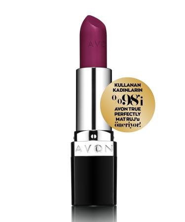 Avon True Perfectly Matte Lipstick - Superb Wine