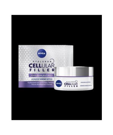 NIVEA Hyaluron Cellular Filler + Plumping Anti-Aging Day Cream 50 ml - Buy Online on GoSupps.com