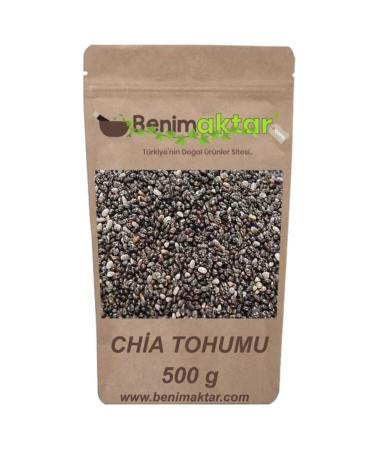 Benim Aktar Benimaktar Chia Seed Bulk 1st quality 500 Gr
