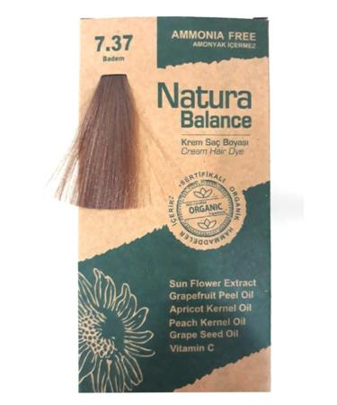 NATURABALANCE Natura Balance Organic Hair Dye 7.37 Almond