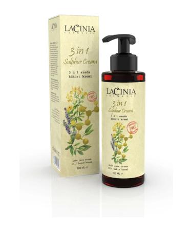 Lacinia 3 In 1 Sulfur Cream (Pimple & Acne) 100 ml