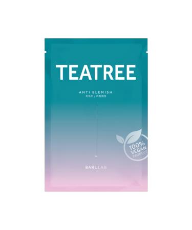 Barulab The Clean Vegan Teatree Mask - Acne Soothing Mask 23gr