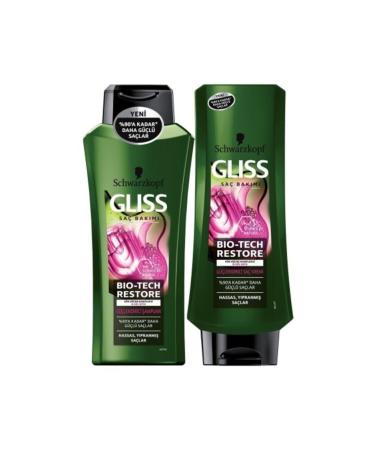 Gliss Bio-tech Restore Strengthening Shampoo 360 ml Bio-tech Restore Strengthening Conditioner 360 ml