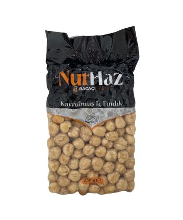 NutHaz Roasted Hazelnuts 250 gr Vacuum Package