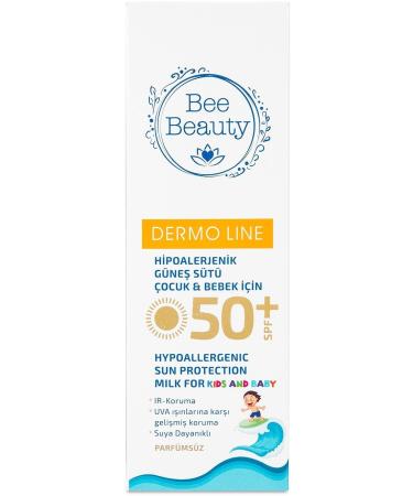 Bee Beauty Brand: Hypoallergenic Sun Milk for Kids & Babies 50+spf 100 Ml Category: Body Sun Milk - Buy Online on GoSupps.com