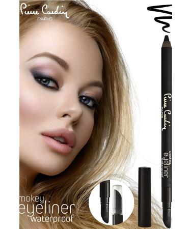 Pierre Cardin Black Waterproof Eyeliner Smokey Waterproof Eyeliner - Black 500 13203