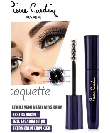 Pierre Cardin 3 Effect Volume Mascara Coquette Exaggerated Mascara - Black 505 13235