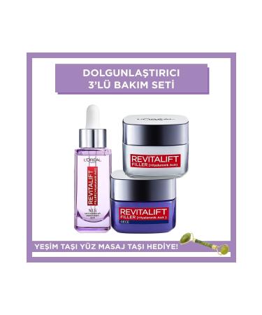 L'Oreal Paris Loreal Paris L'or al Paris Revitalift Filler Plumping Anti-Aging 3-Pack Care Set