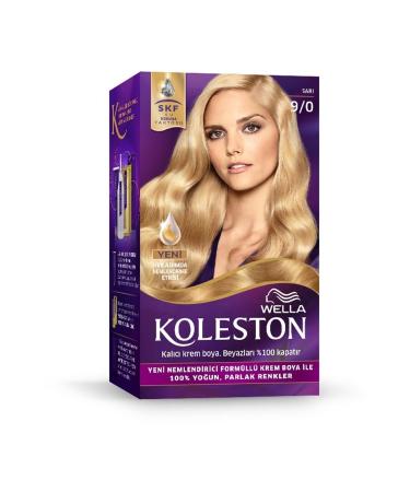 Wella Brand: Koleston Kit Dye 9/0 Yellow Category: Hair Dye