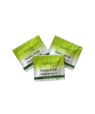 Fibrelle Inulin Fos Prebiotic Fiber 2 gr Sachet 30 Pieces Box 2 Pieces - Buy Online on GoSupps.com