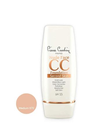 Pierre Cardin CC Cream Nude Face CC Cream Spf15 - Medium 670 12197