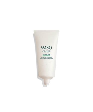 Shiseido Waso Shikulime Gel-to-Oil Cleanser Oil-Transforming Gel Skin & Makeup Remover 125 Ml - Buy Online on GoSupps.com