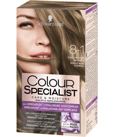 Schwarzkopf Brand: Colour Specialist Hair Dye 8-1 Ash Light Blonde Category: Hair Dye - Buy Online on GoSupps.com