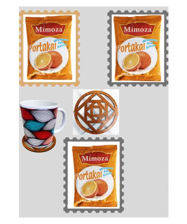 Mimosa Orange Oralet Hot Powder Drink 3 Pieces 250 gr 150 Glasses Mimosa