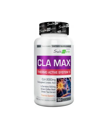 Vitamin Cla Max L-carnitine in Water 90 Capsules