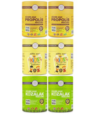 Z hre Ana Family Package 2 (2x Cone Paste + 2x Kids Paste + 2x Propolis Paste) Holographic Product