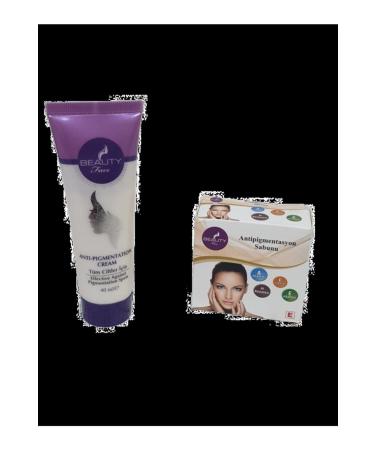 Beauty Face Antipigmentation Skin Blemish Cream 40 Ml + Anti Pigmentation Soap