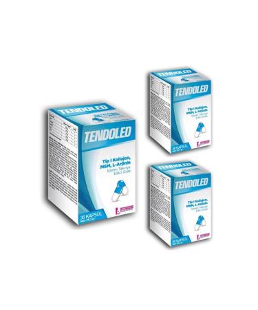 LedaPharma Tendoled 30 Capsules X3 Pieces