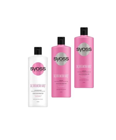 Syoss Anti Hair Loss 2 Shampoo Hair Conditioner 500 Ml3 Piece Set