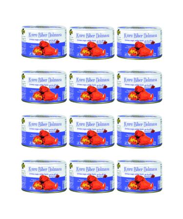 Stuffed Dried Peppers (red) Appetizer Snack (12 Pieces X 400gr)