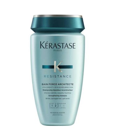 Kerastase Damaged Hair Shampoo (Wear Level 1-2) - Bain Force Architecte 250 Mll- New