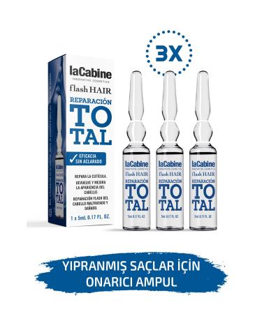 LaCabine 3 Damaged Hair Repair Ampoule Hair Serum