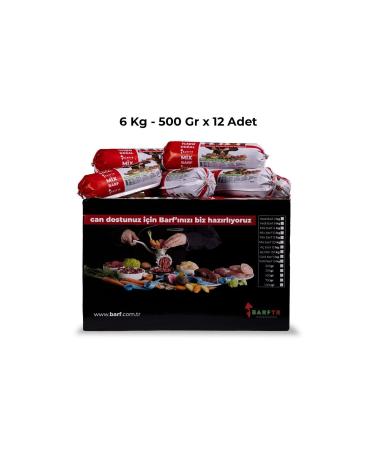 BARFTR Mix Barf 6 Kg Salami Package Dog Food