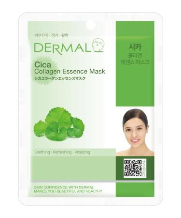 Dermal Revitalizing Regenerating Calming Centella Asiatica Extract Collagen Mask 23 Gr - Buy Online on GoSupps.com