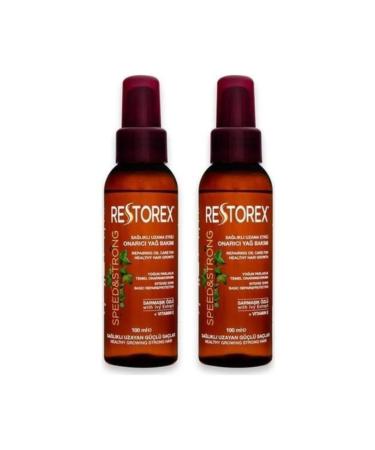 Restorex Speed&strong Repair Oil Care Ivy 100 ml X 2 Pieces