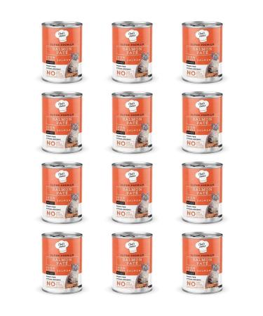 Chefs Choice Chef's Choice Grain-Free Salmon Paste Cat Canned Food 400 Gr X 12 Pieces