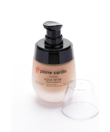 Pierre Cardin Aqua Wow Mineral Water Based Foundation Medium Skin With Very Warm