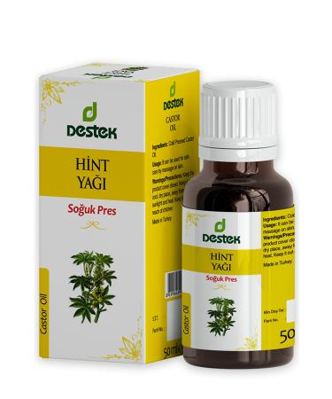 Support Castor Oil Cold Pressed 50 ml - Buy Online on GoSupps.com
