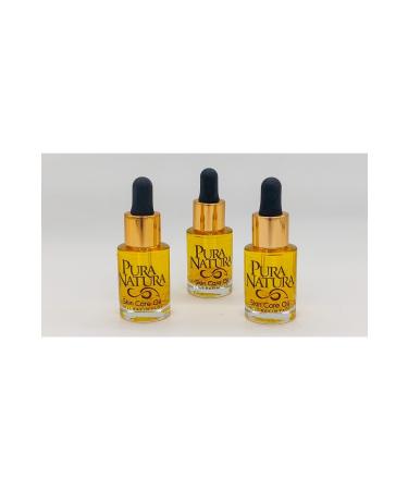 Pura Natura Real Gold Particles Anti-Spot and Anti-Aging Skin Serum - 20 ml