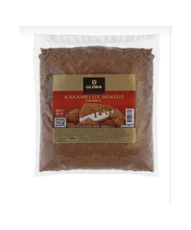 Glora Caramelized Biscuit Crumble 750 gr