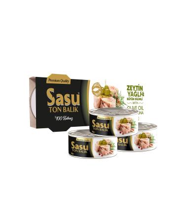 SASU Olive Oil Tuna 6x80g Whole Slice