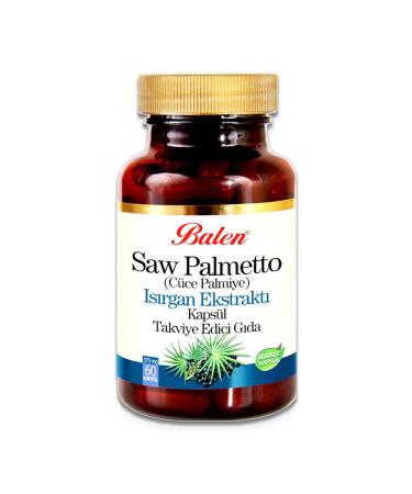 Balen Saw Palmetto-Nettle Extract-Zinc 375 Mg 60 Capsules