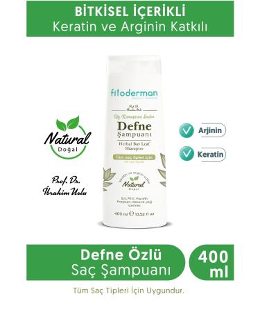 Fitoderman Anti-Hair Loss Herbal Laurel Shampoo with Laurel Extract Keratin Arginine Biotin - Buy Online on GoSupps.com
