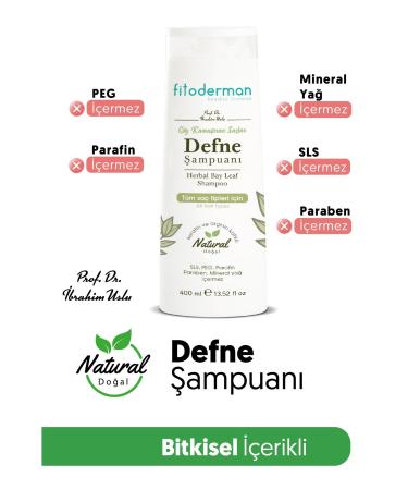 Fitoderman Anti-Hair Loss Herbal Laurel Shampoo with Laurel Extract Keratin Arginine Biotin - Buy Online on GoSupps.com