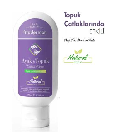 Fitoderman Softener & Effective Foot and Heel Care Cream for Heel Cracks 100 ml