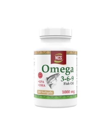 Ncs Omega 3 6 9 Fish Oil 200 Softgel