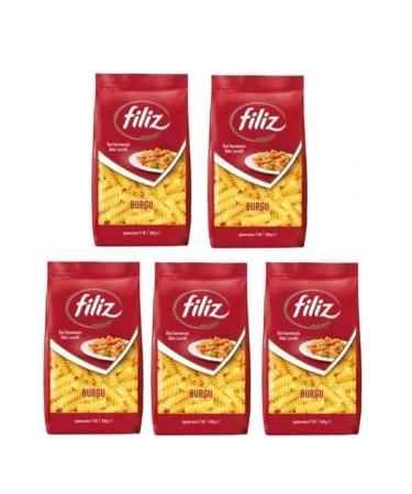 F L Z 5 Packs of Spiral Pasta 500 Grams