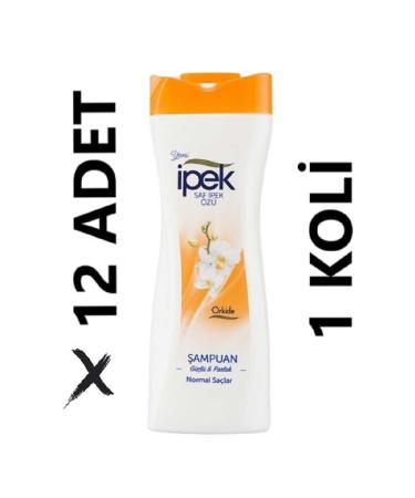 Silk Shampoo For Normal Hair Power&Shiny Orchid-600mlx12 Advantage Package