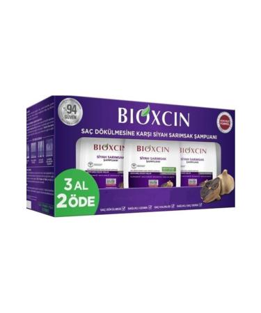 Bioxcin Black Garlic Shampoo 3-Super Deal - Buy Online on GoSupps.com