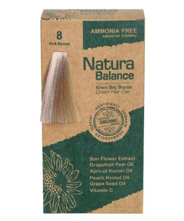 NATURABALANCE Natura Balance Organic Hair Dye 8 Light Blonde