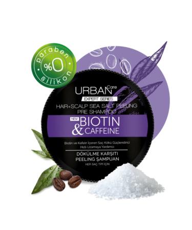 Urban Care Expert Series Biotin & Caffeine Peeling Shampoo 200 Ml - Buy Online on GoSupps.com