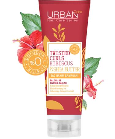 Urban Care Twisted Curls Hibiscus & Shea Butter Hair Care Shampoo 250 Ml - Buy Online on GoSupps.com