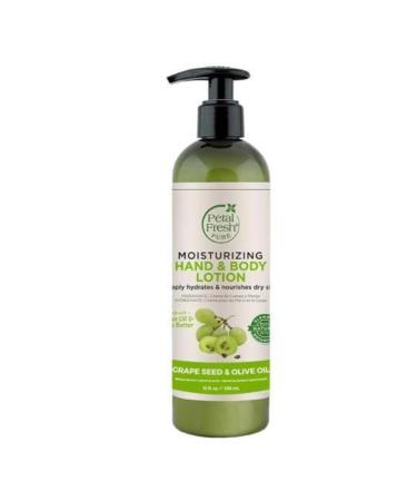 Petal Fresh Grape Seed Olive Oil Extract Moisturizing Hand and Body Lotion